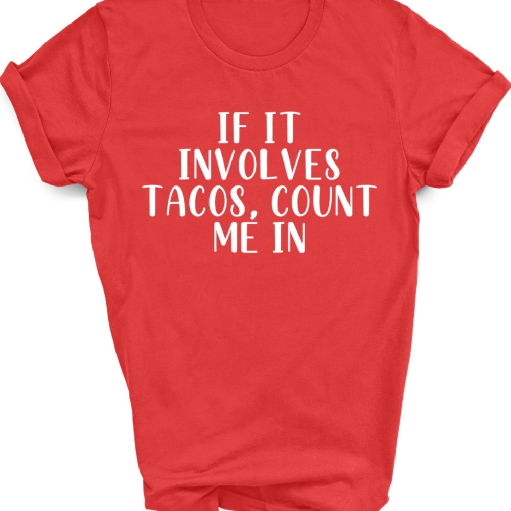 Funny tacos gildan shirt